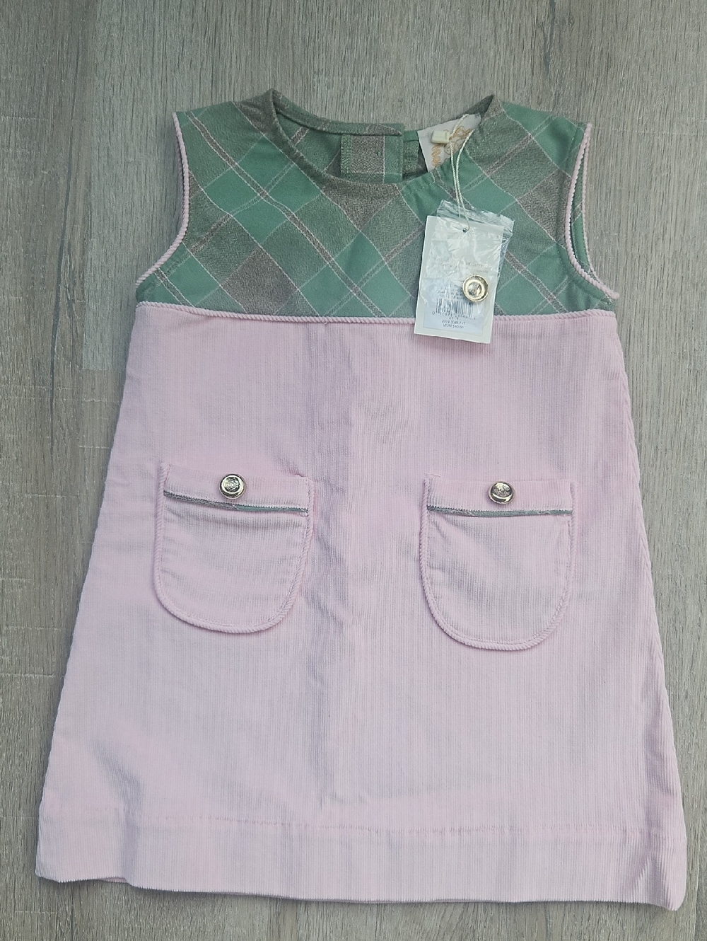 The Beaufort Bonnet Company Jill Jumper Corduroy/ Palm Beach Pink/ Mirador Place